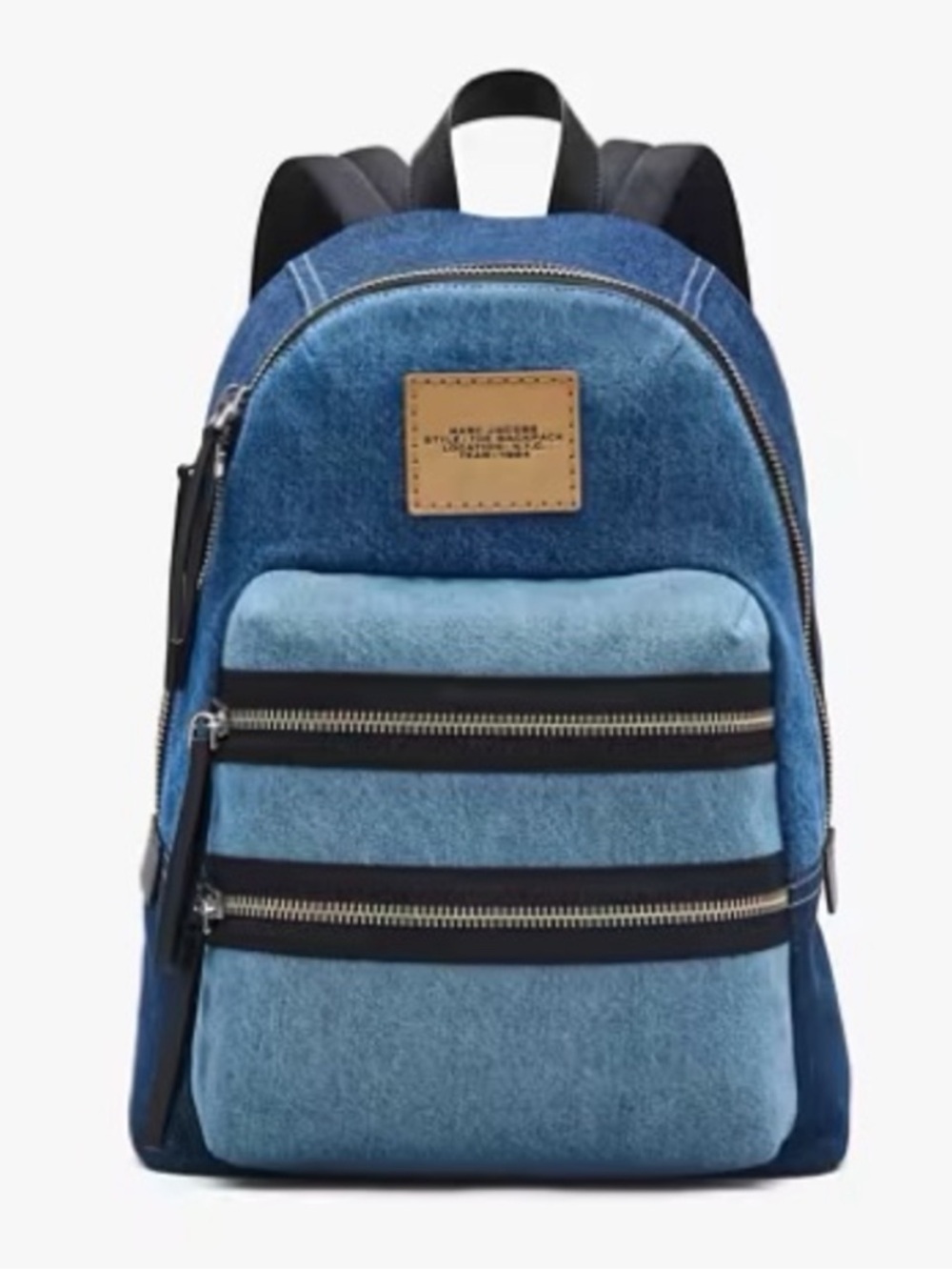 Marc Jacobs The Biker Denim Backpack NET and Dusty Unisex